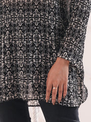 Mystic Vine Printed Tunic Top