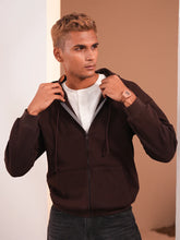 Men’s Oversized Drop-Shoulder Zip Hoodie