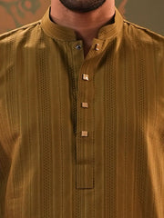 Mens Schiffli Embroidered Panjabi