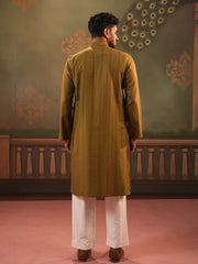 Mens Schiffli Embroidered Panjabi