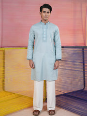 Celeste Premium Embroidered Cotton Jacquard Panjabi