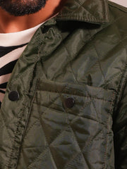 Men’s Lightweight Quilted Utility Jacket