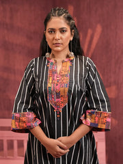 Striped Ethnic Kurti