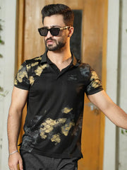 Geo Fade Digital Polo