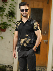 Geo Fade Digital Polo