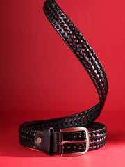 Heritage Woven Classic Leather Belt