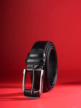 Vanguard Plain Leather Minimalist Dress Belt