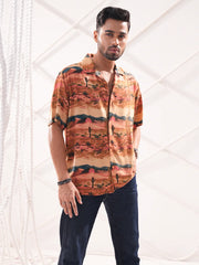 Desert Mirage Printed Shirt