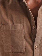 Men’s Classic Corduroy Double Pocket Shirt