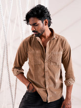 Men’s Classic Corduroy Double Pocket Shirt