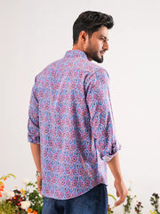 Amethyst Mosaic Digital Printed Shirt
