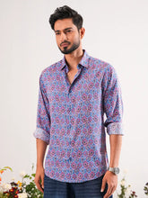 Amethyst Mosaic Digital Printed Shirt