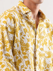 Golden Meadow Floral Shirt