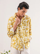 Golden Meadow Floral Shirt