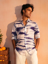 Indigo Wave Casual Shirt