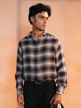 Twilight Ombre Plaid Casual Shirt