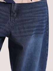 Men’s Indigo Wash Baggy Denim
