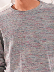 Ocean Mist Mélange Knit Tee