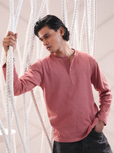 Men’s Textured Long Sleeve Tee