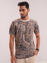 Paisley Mirage Printed Tee