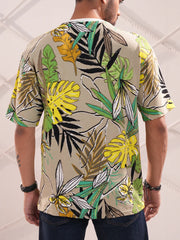 Tropic Heat Drop Shoulder Tee