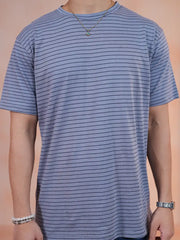 Coastal Line Premium Striped Tee