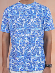Santorini Sketch Printed Tee