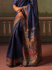 Half Silk Digital Printed Saree