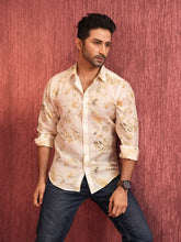Men’s Floral Print Casual Shirt