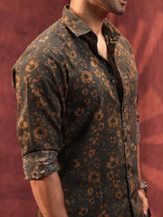 Men’s Floral Casual Shirt