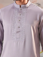 Lavender Mist Premium Embroidered Panjabi