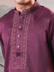 Royal Plum Imperial Panjabi