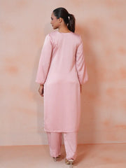 Blush Royalty Zardozi Co-Ord Set