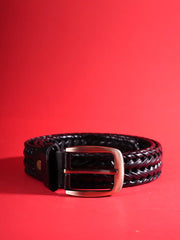 Heritage Woven Unisex Leather Belt