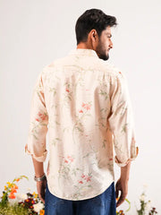 Peach Meadow Artisan Crinkle Shirt