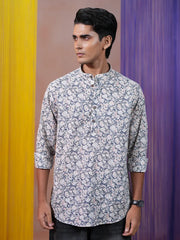 Vintage Indigo Bloom Premium Katua
