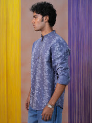 Slate Iris Striped Flora Katua