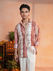 Men's Tie-Dye Casual Shirt