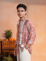 Men's Tie-Dye Casual Shirt