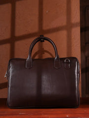 Heritage Zip Laptop Messenger Bag