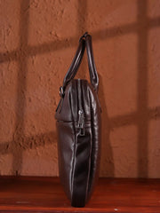 Heritage Zip Laptop Messenger Bag