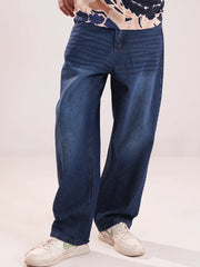 Men’s Indigo Wash Baggy Denim
