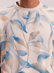 Ocean Breeze Botanical Drop Shoulder Tee