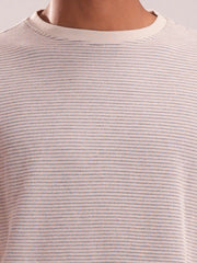Men’s Classic Striped Full Sleeve Crew Neck Tee