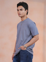 Coastal Line Premium Striped Tee