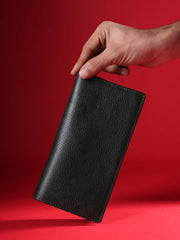 Nomad Textured Unisex Leather Long Wallet