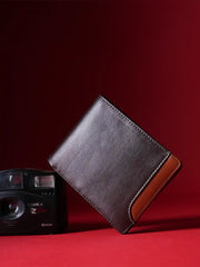Horizon Dual-Tone Compact Bi-Fold Wallet