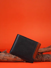 Horizon Dual-Tone Compact Bi-Fold Wallet
