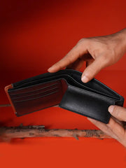 Horizon Dual-Tone Compact Bi-Fold Wallet