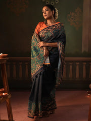 Women's Digital Printed  Saree